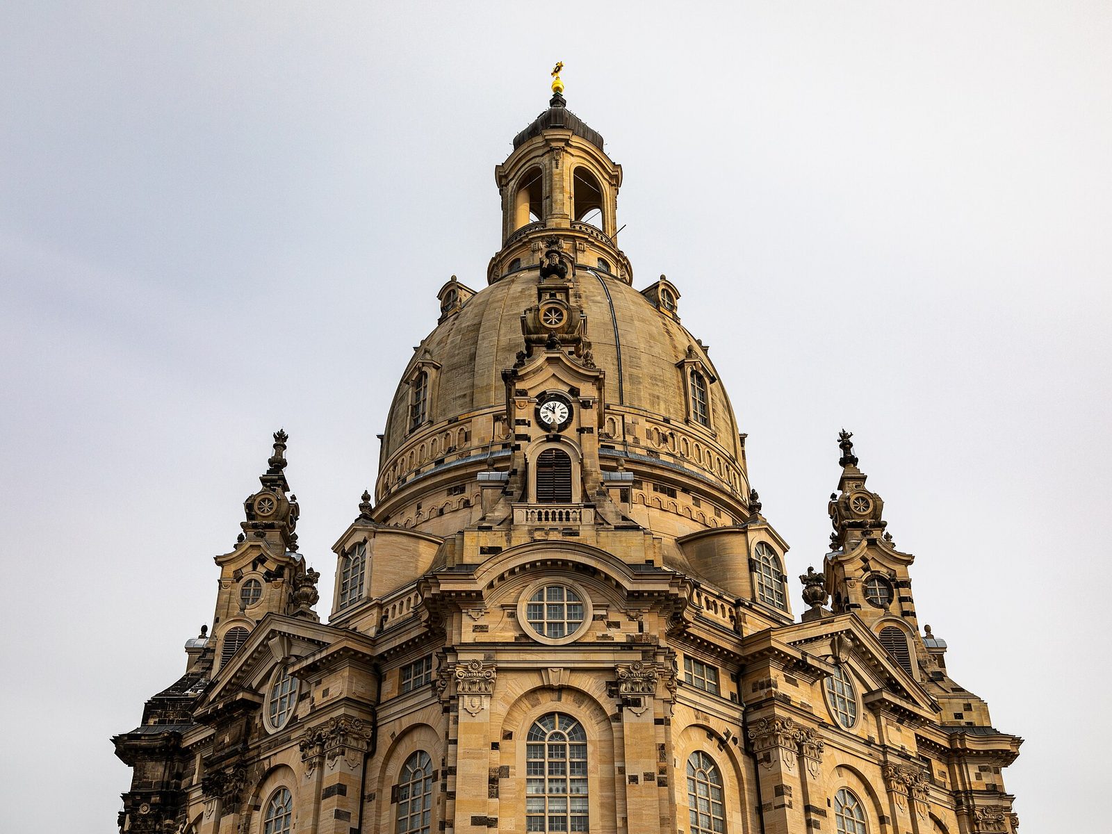 Frauenkirche in der Dresdner Altstadt, Aufnahme aus dem Jahr 2023